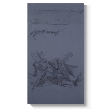 Modern abstract wall art, hand-painted oil painting