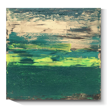 "Green Field"Hand Painting