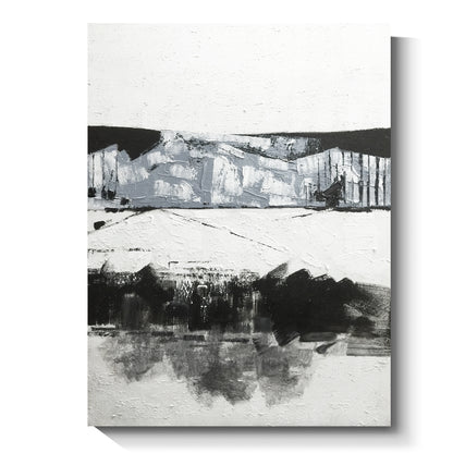 Modern abstract wall art, hand-painted oil painting