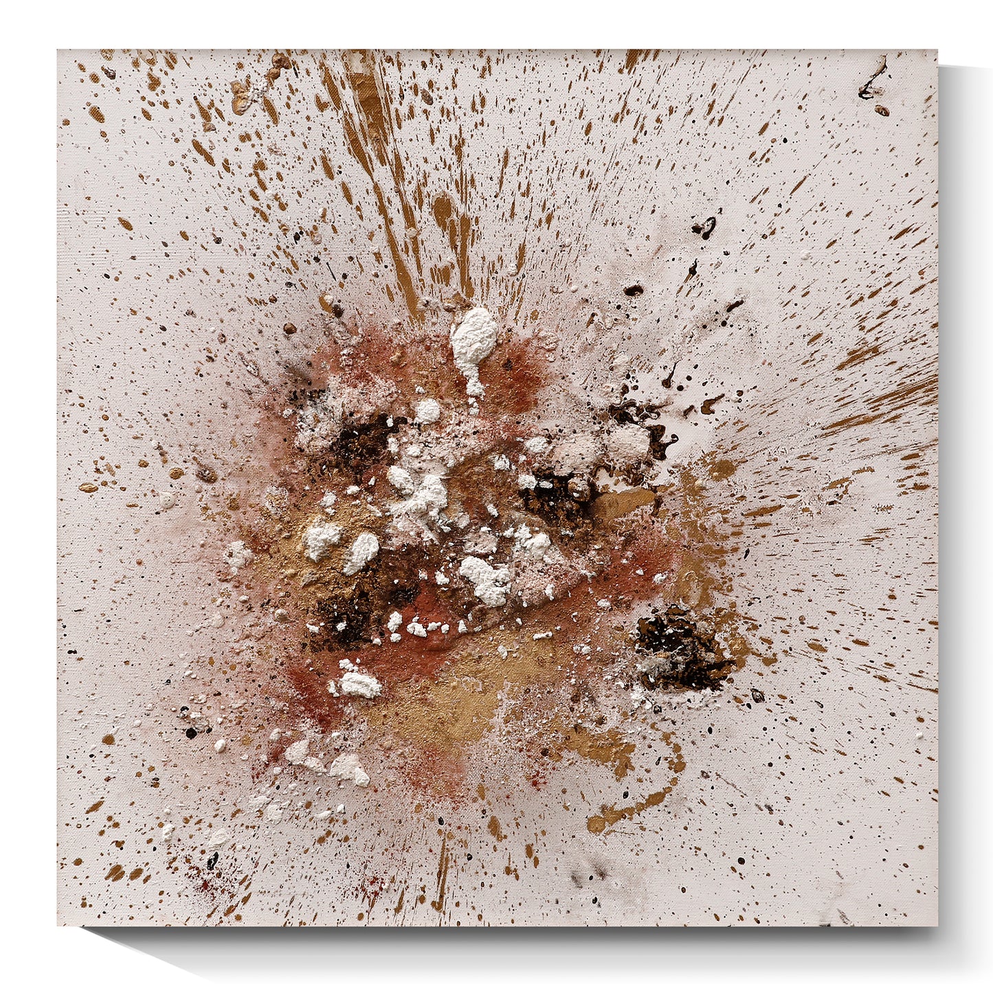 Modern abstract wall art, hand-painted oil painting