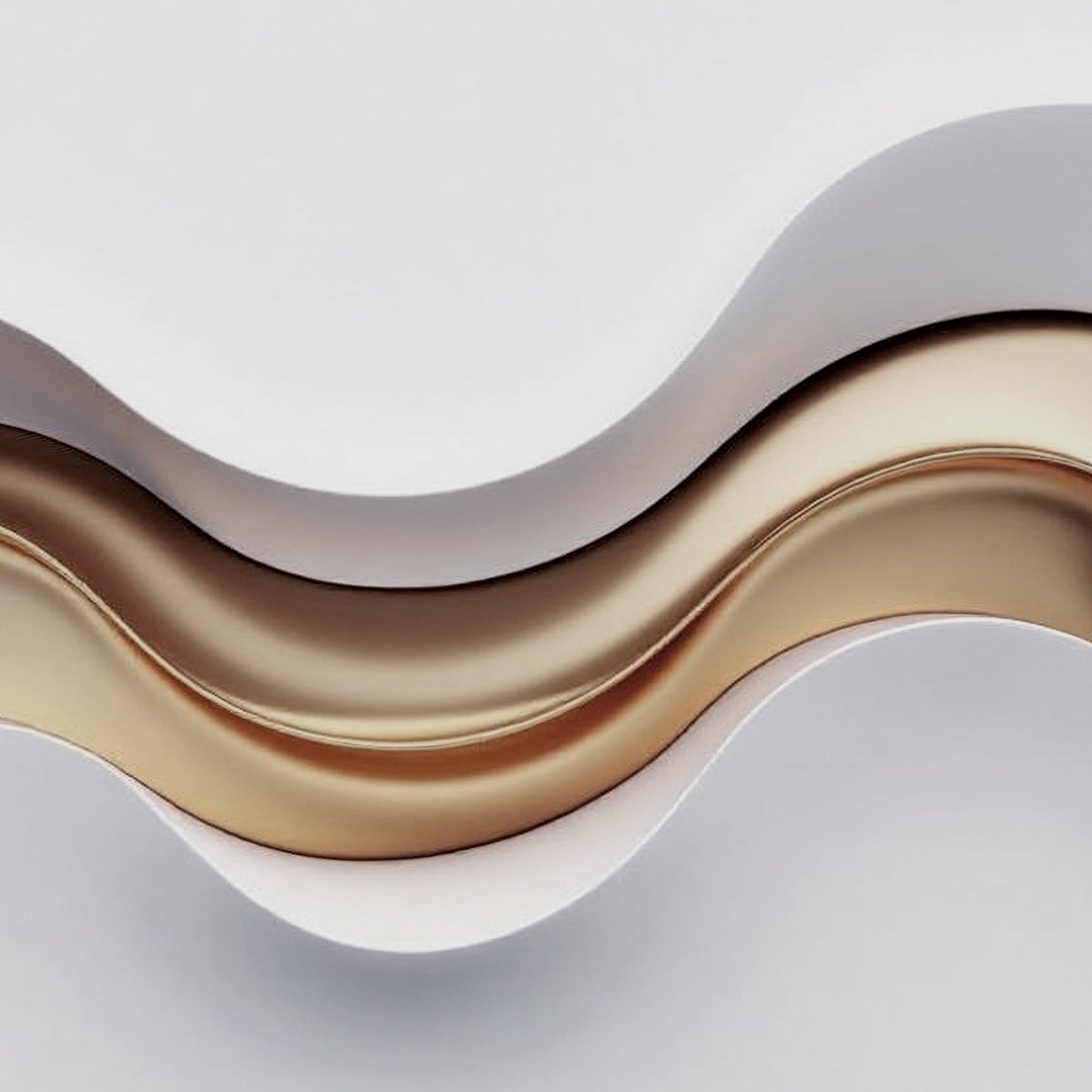 Beige and brown wall sculptures, 3D wooden wall art, simple wall-hung home decoration.