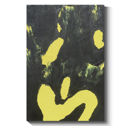 Modern abstract wall art, hand-painted oil painting