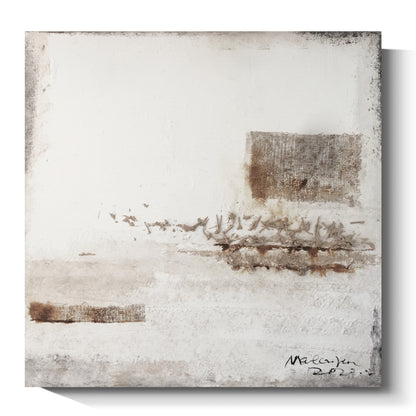 Modern abstract wall art, hand-painted oil painting