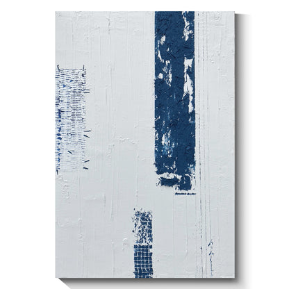 Modern abstract wall art, hand-painted oil painting