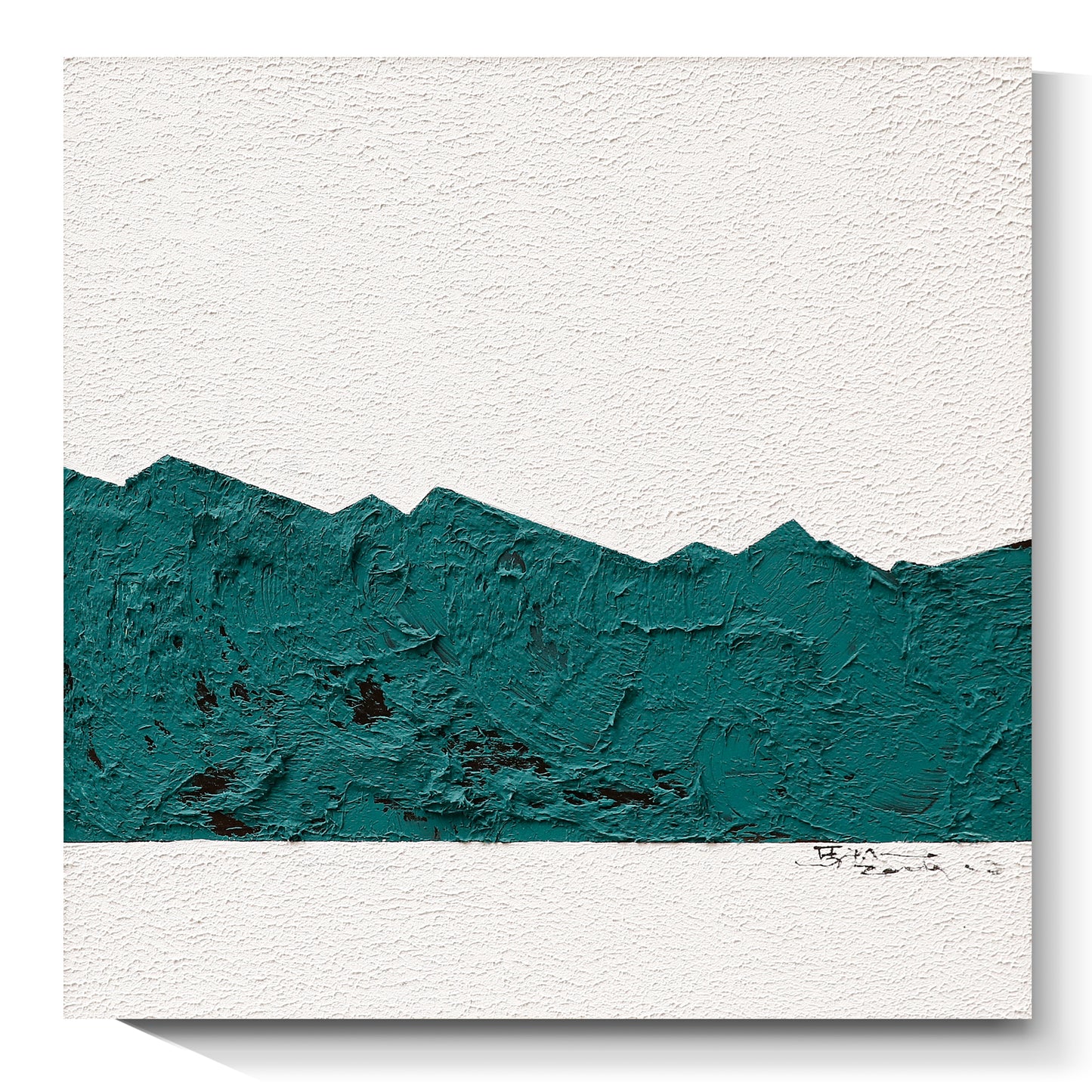 Modern abstract wall art, hand-painted oil painting