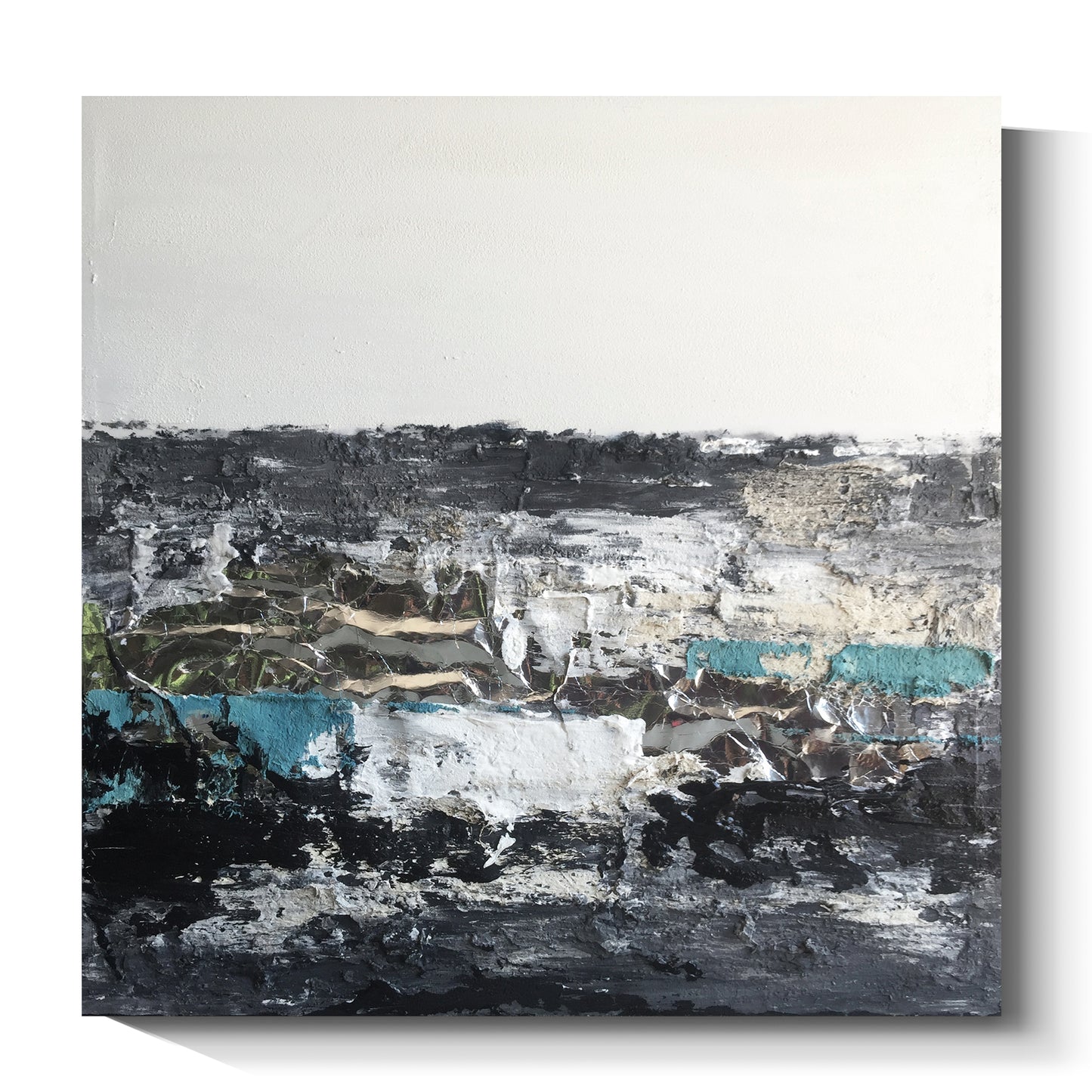 Modern abstract wall art, hand-painted oil painting