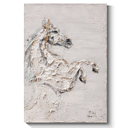 Original animal hand drawn oil painting