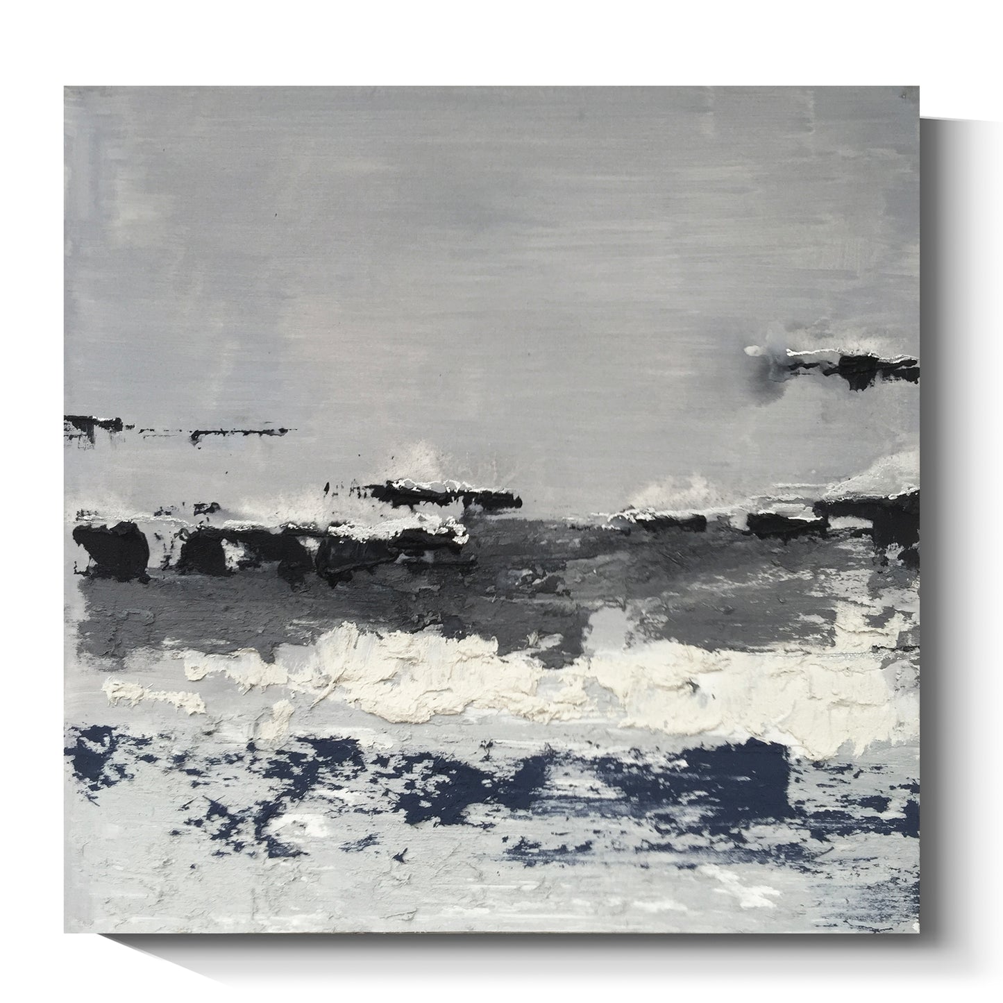 Modern abstract wall art, hand-painted oil painting