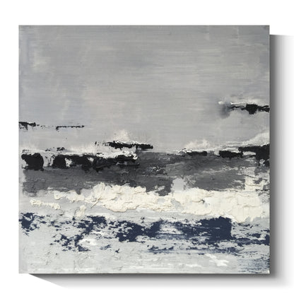 Modern abstract wall art, hand-painted oil painting