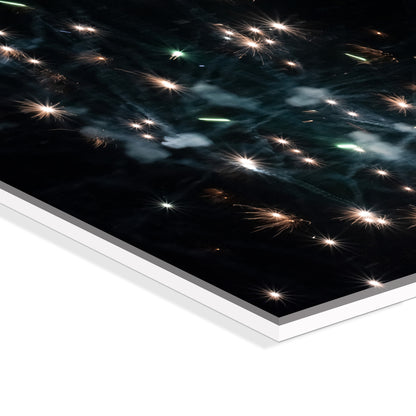 "smoke fire"Frameless Acrylic Print