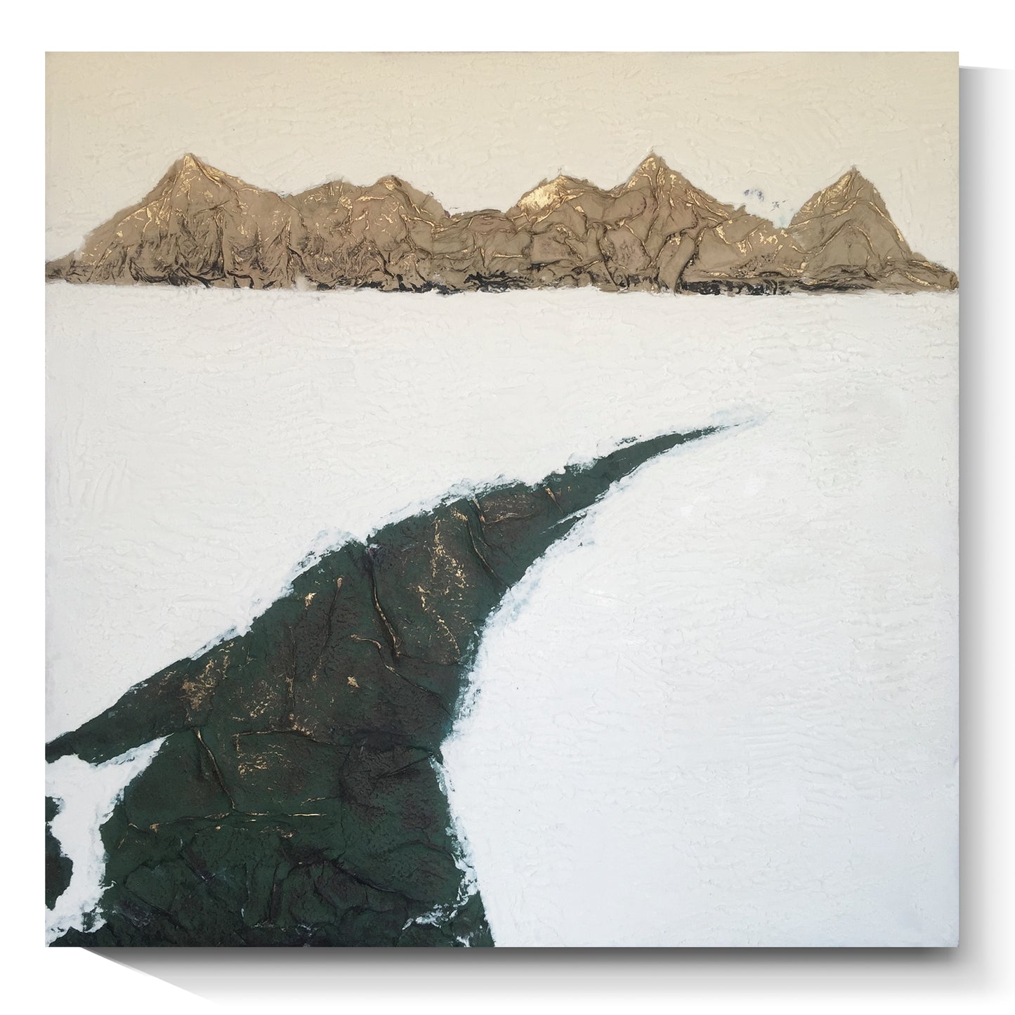 Modern abstract wall art, hand-painted oil painting