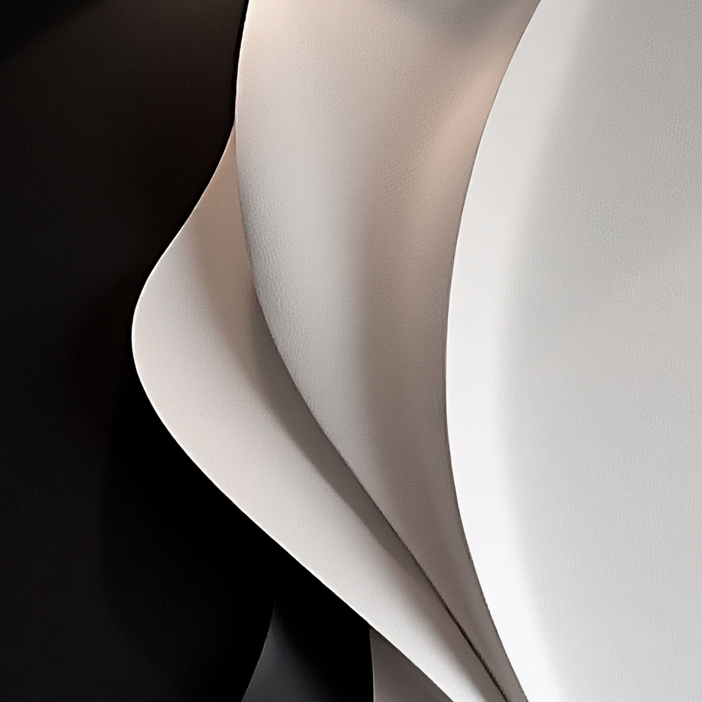 Beige and black Wall Sculptures, 3D Wood Wall Art, Minimalist Wall Hanging Home Decor