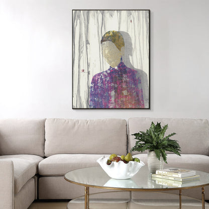 "Ink form 3" framed canvas prints