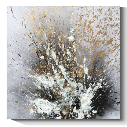 Modern abstract wall art, hand-painted oil painting