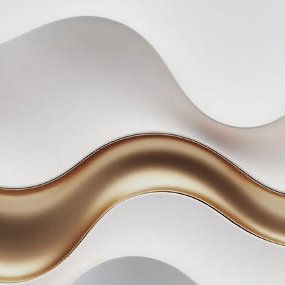 Beige and brown wall sculptures, 3D wooden wall art, simple wall-hung home decoration.