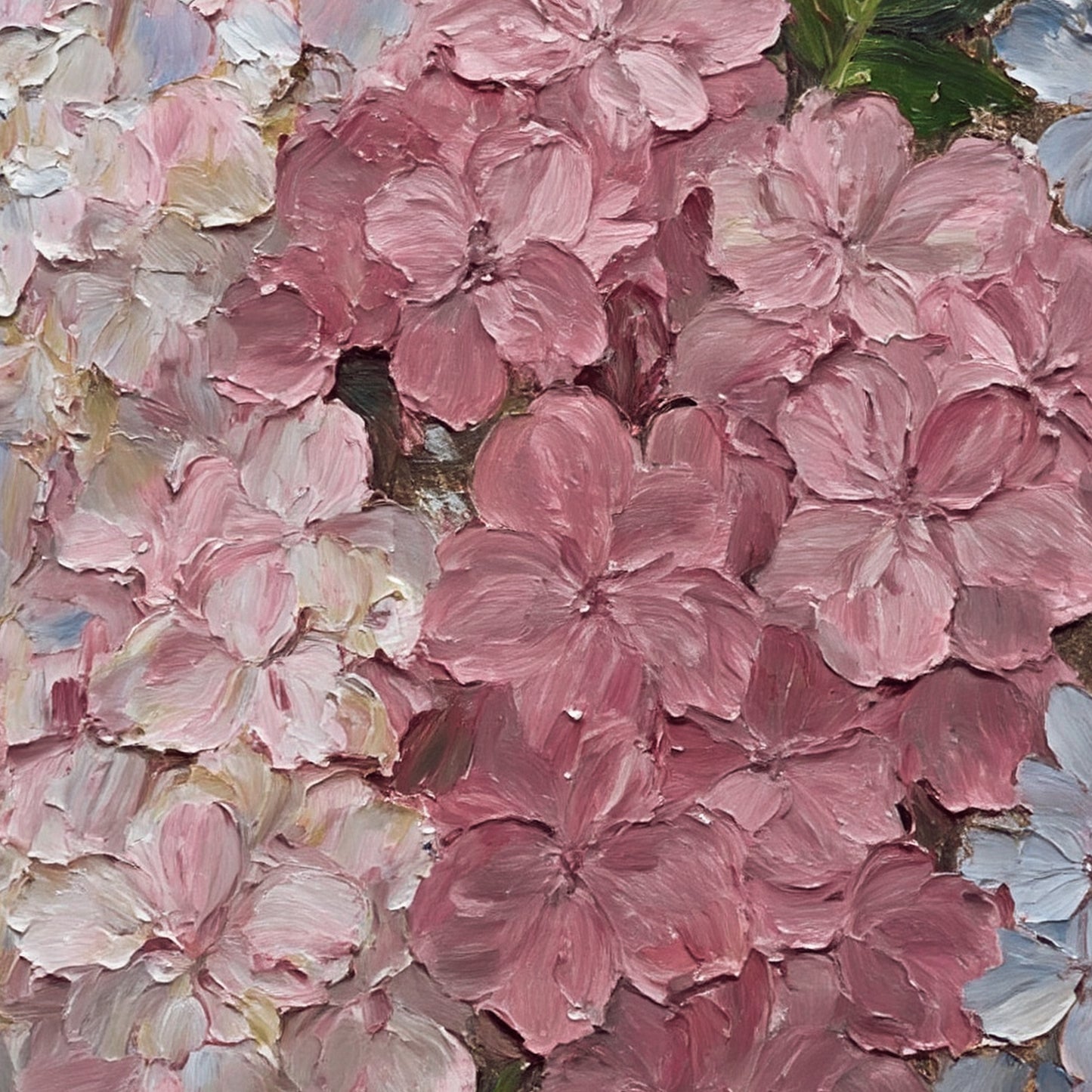 Modern abstract wall art, hand-painted oil painting