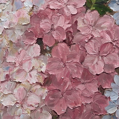 Modern abstract wall art, hand-painted oil painting