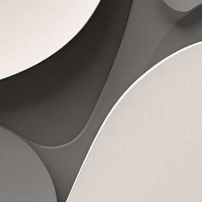 Beige and black Wall Sculptures, 3D Wood Wall Art, Minimalist Wall Hanging Home Decor