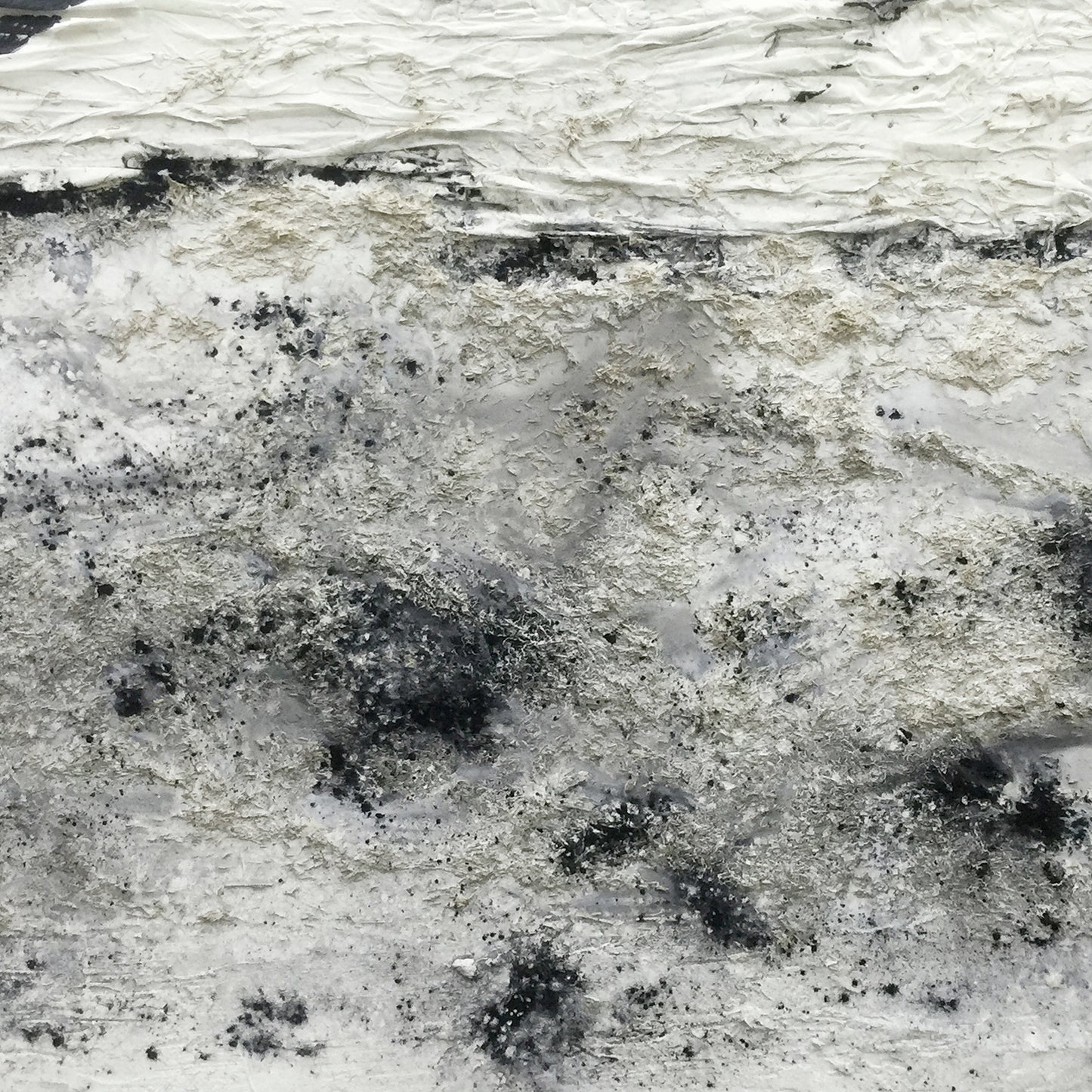 Banner modern abstract wall art, hand-painted oil painting