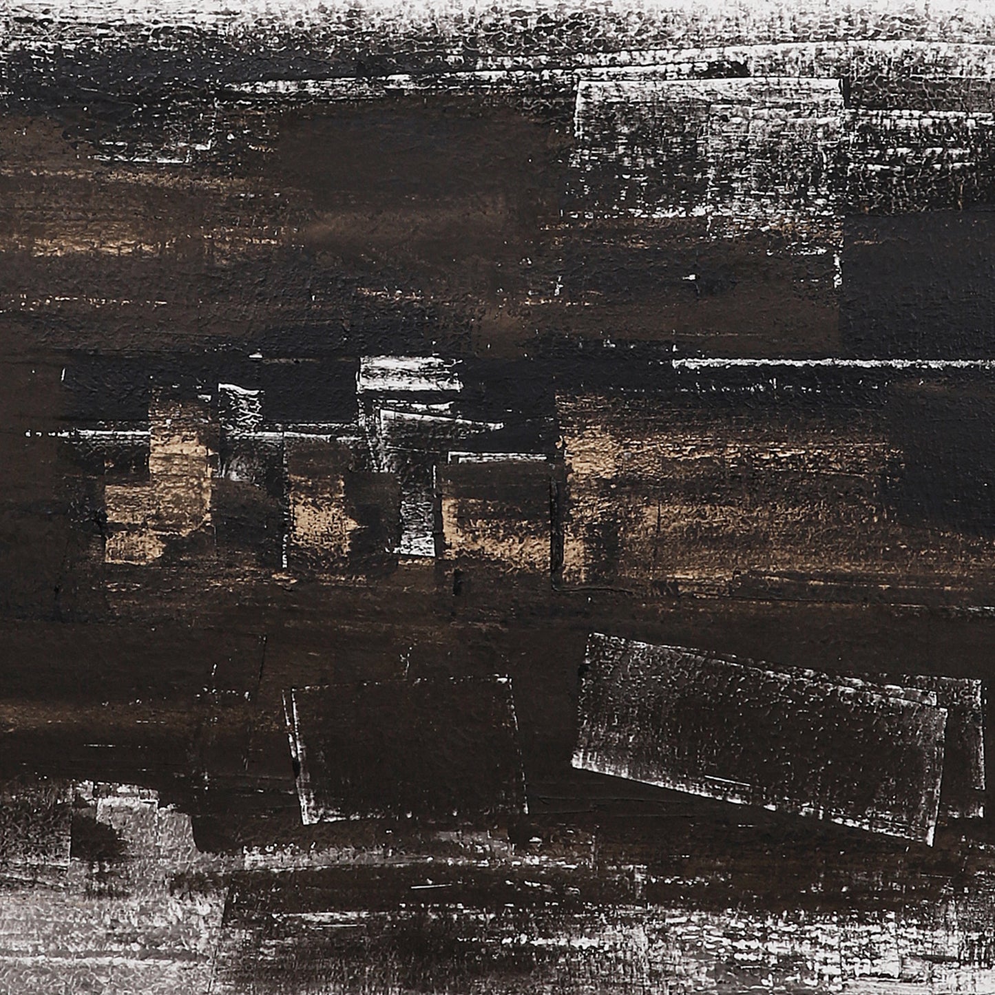 Modern abstract wall art, hand-painted oil painting