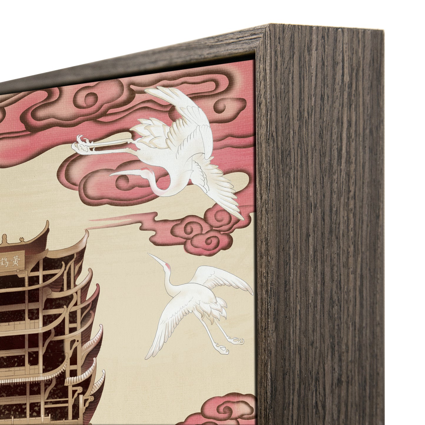 "Chinese architecture"hand-stretched canvas prints