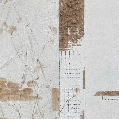 Modern abstract wall art, hand-painted oil painting