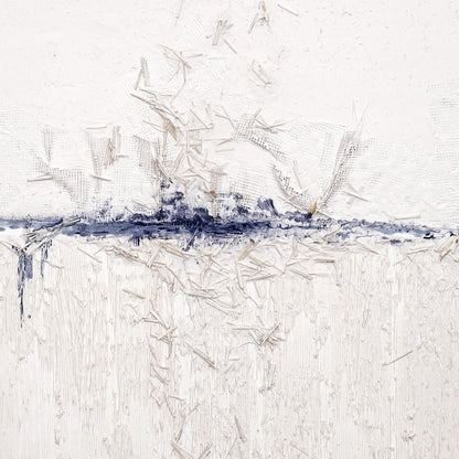 Modern abstract wall art, hand-painted oil painting