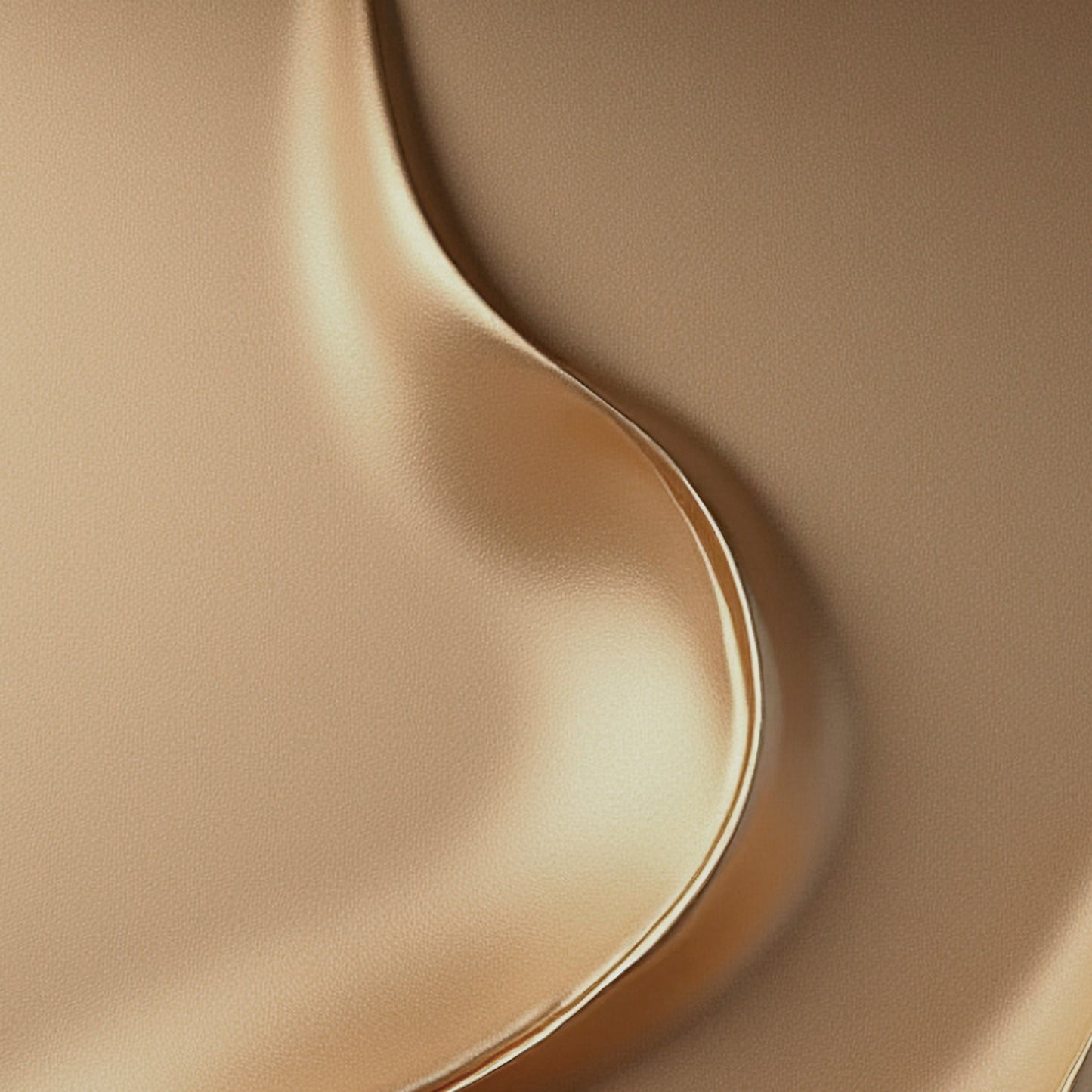 Light brown wall sculpture, 3D wooden wall art, simple wall-mounted home decoration.