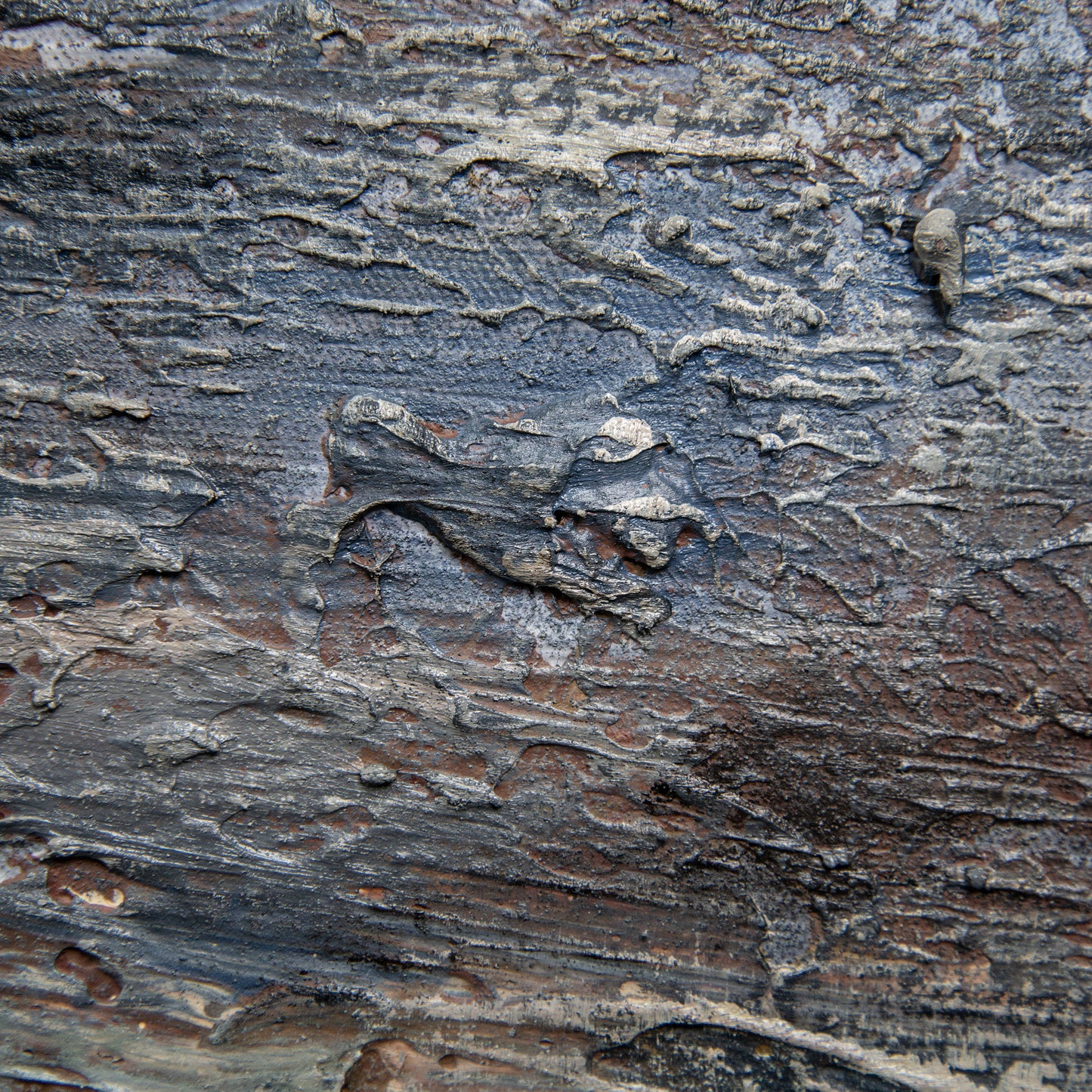 Modern abstract wall art, hand-painted oil painting