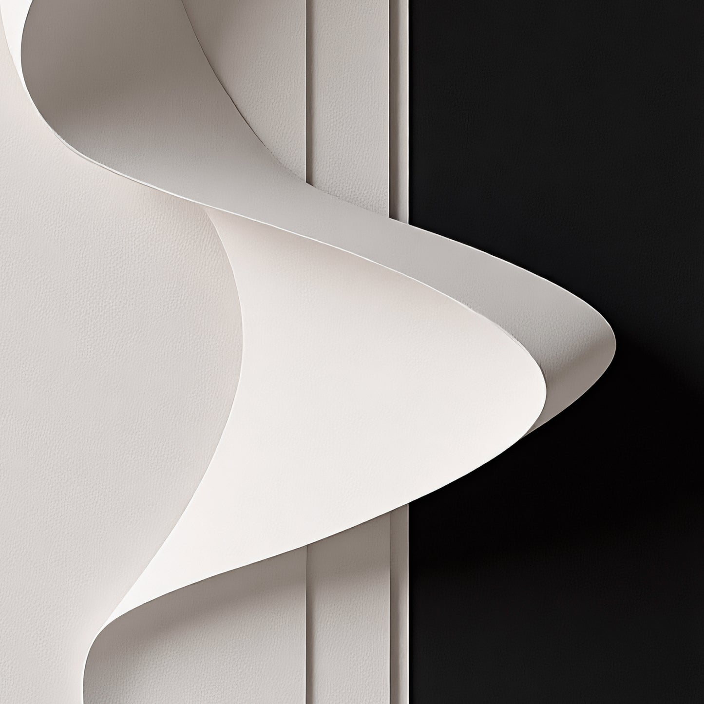 Beige and black Wall Sculptures, 3D Wood Wall Art, Minimalist Wall Hanging Home Decor