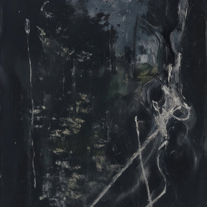 Modern abstract wall art, hand-painted oil painting