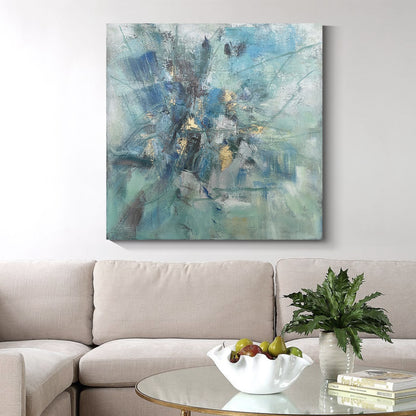 Modern abstract wall art, hand-painted oil painting