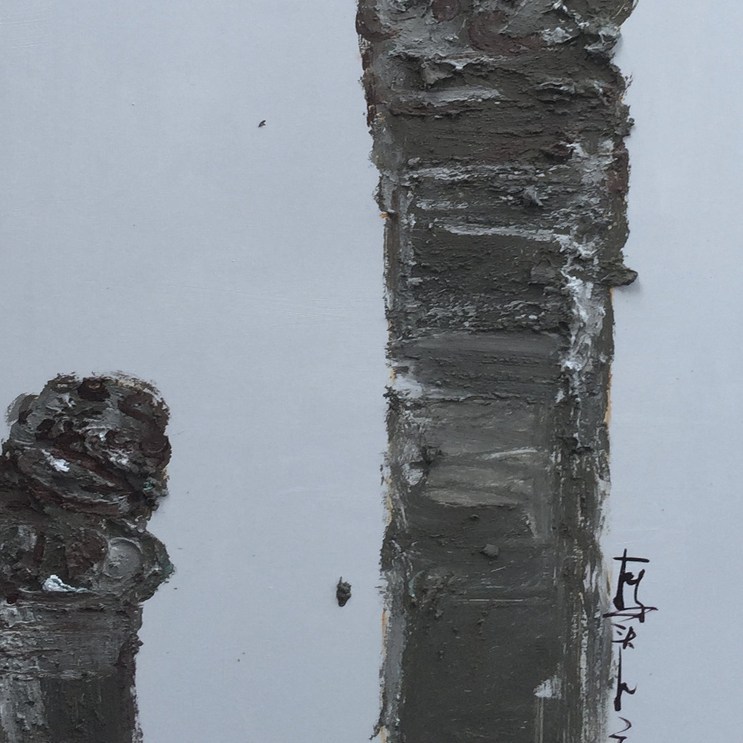 Modern abstract wall art, hand-painted oil painting