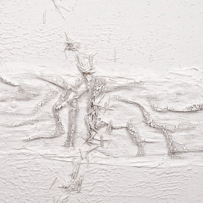 Modern abstract wall art, hand-painted oil painting