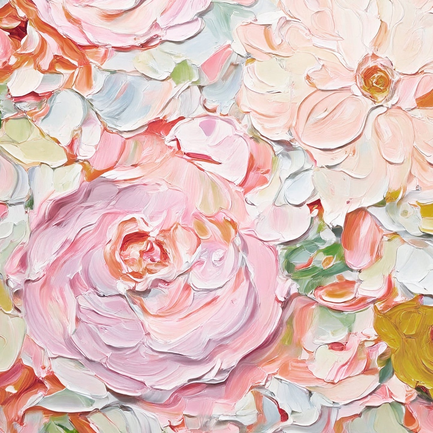 Modern abstract wall art, hand-painted oil painting