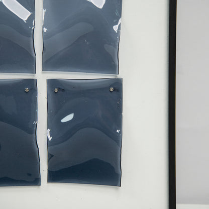 "Grey floating" 3D acrylic wall painting