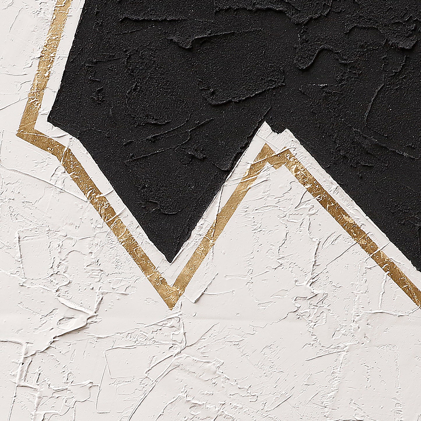 Modern abstract wall art, hand-painted oil painting