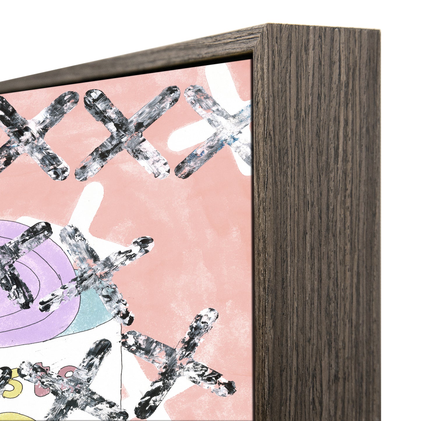 "Food Chain 1" framed canvas prints