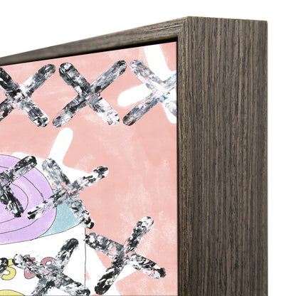 "Food Chain 1" framed canvas prints