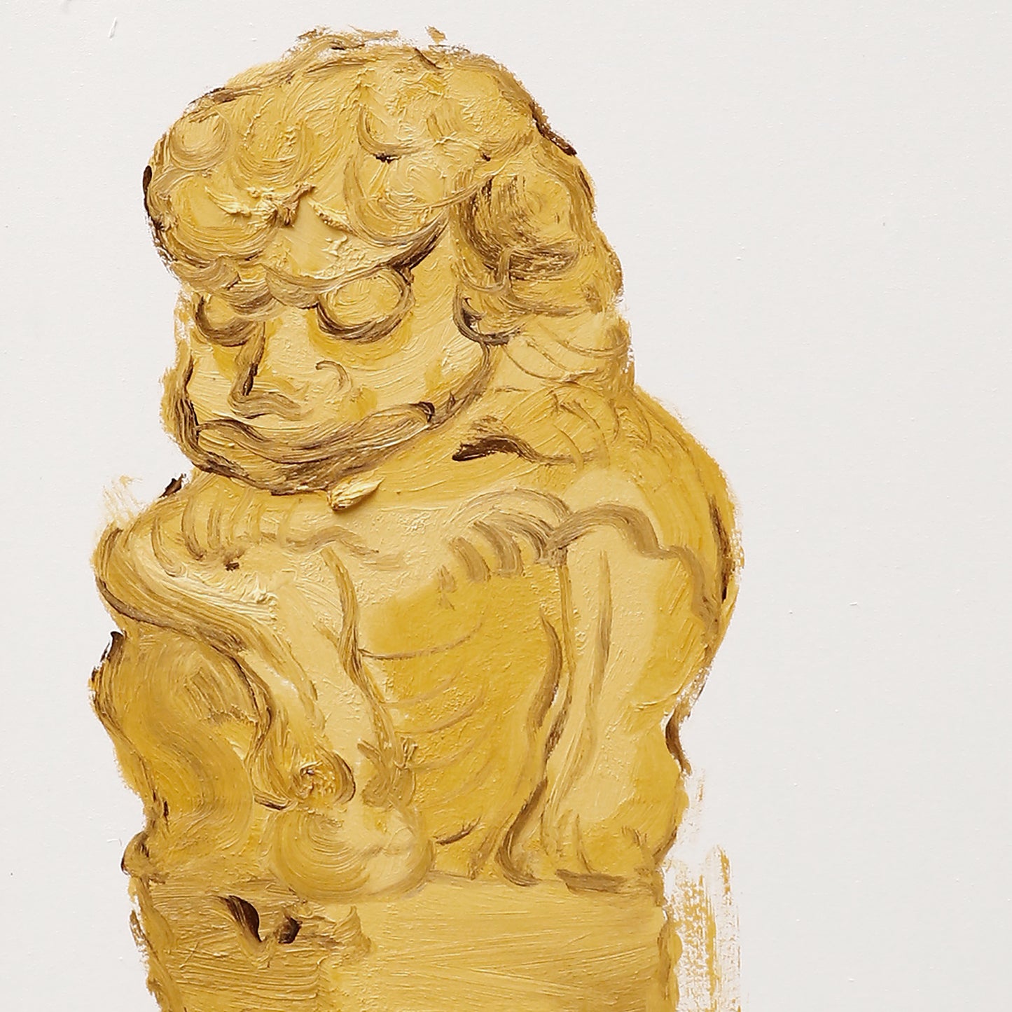 Modern abstract wall art, hand-painted oil painting