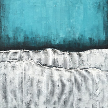 Modern abstract wall art, hand-painted oil painting