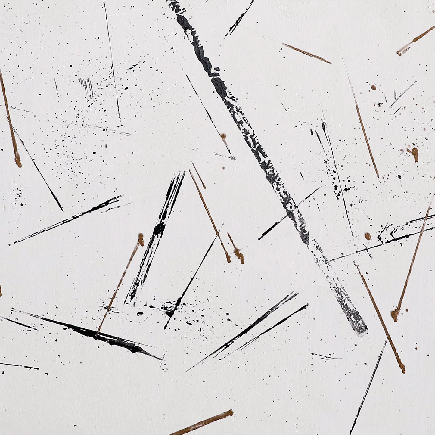 Banner modern abstract wall art, hand-painted oil painting