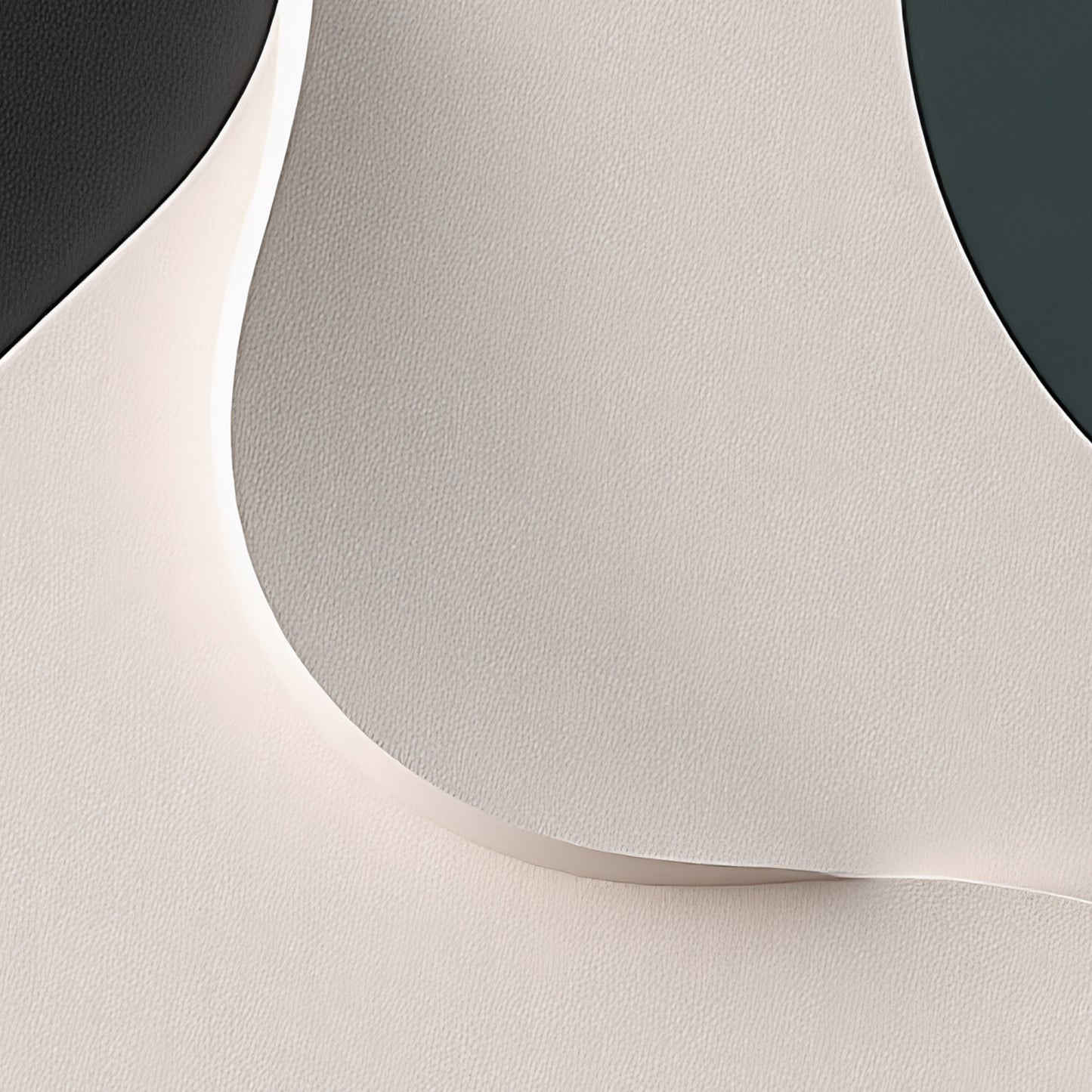 Beige, black, and dark greenWall Sculptures, 3D Wood Wall Art, Minimalist Wall Hanging Home Decor