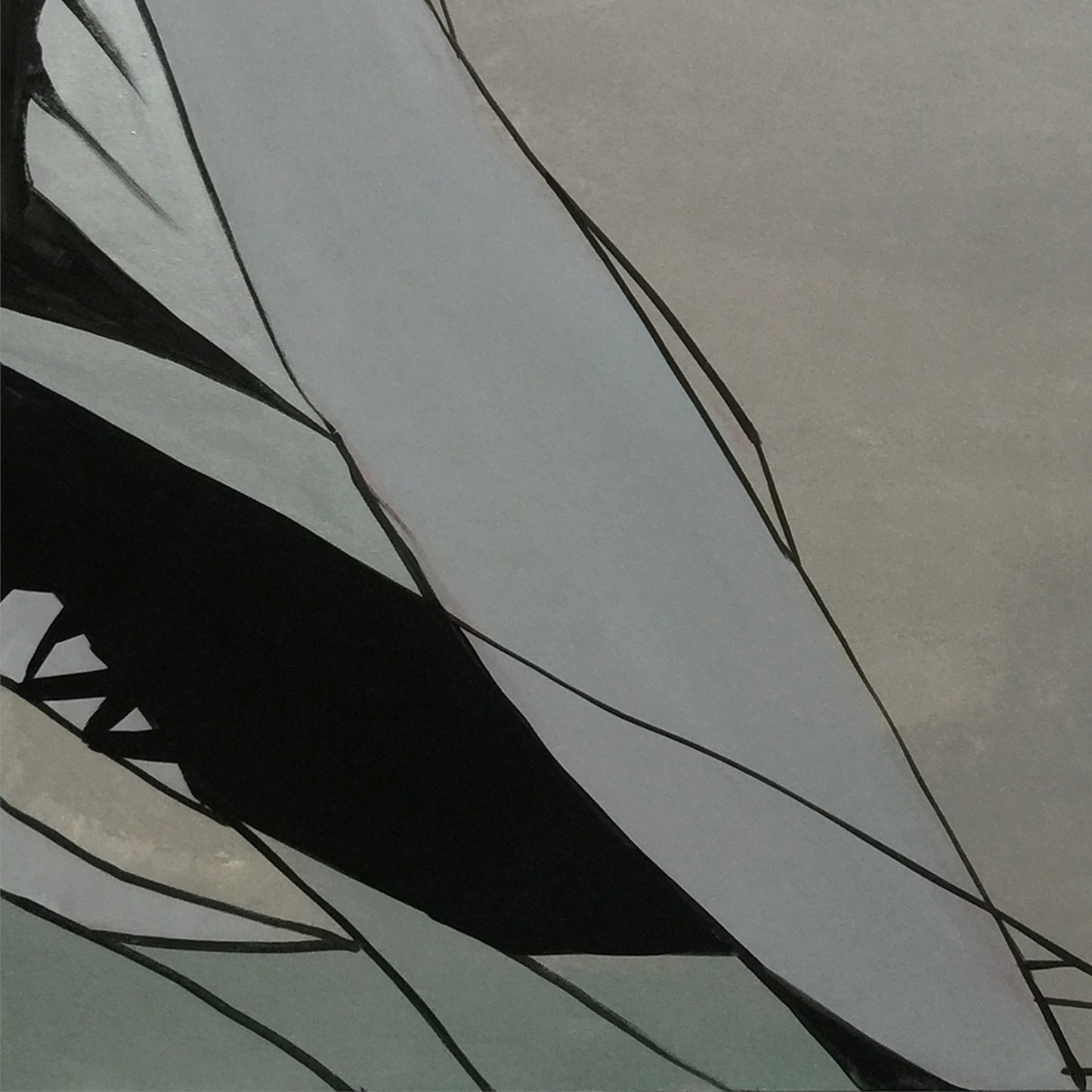 Modern abstract wall art, hand-painted oil painting