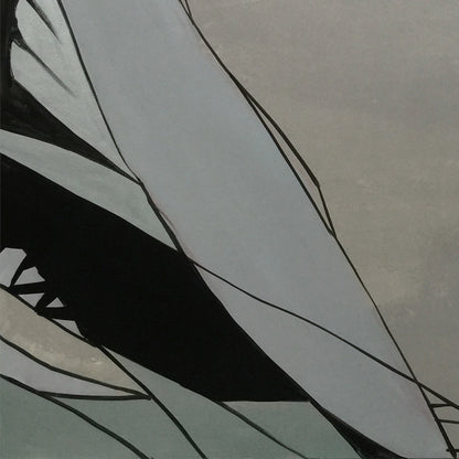 Modern abstract wall art, hand-painted oil painting