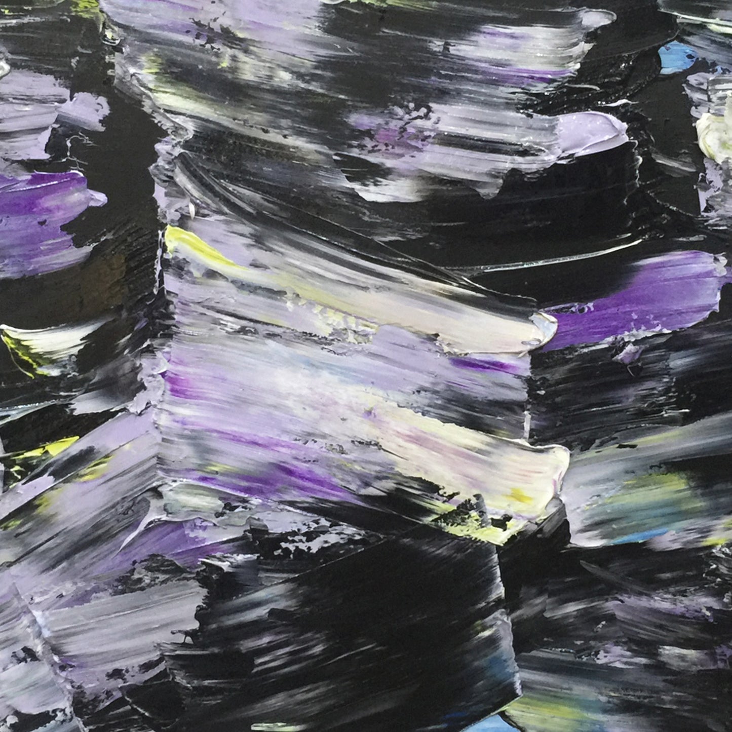 Modern abstract wall art, hand-painted oil painting