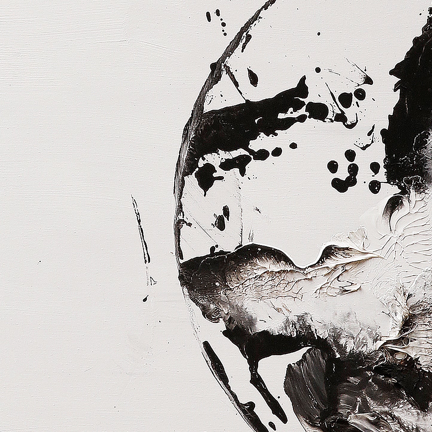 Modern abstract wall art, hand-painted oil painting