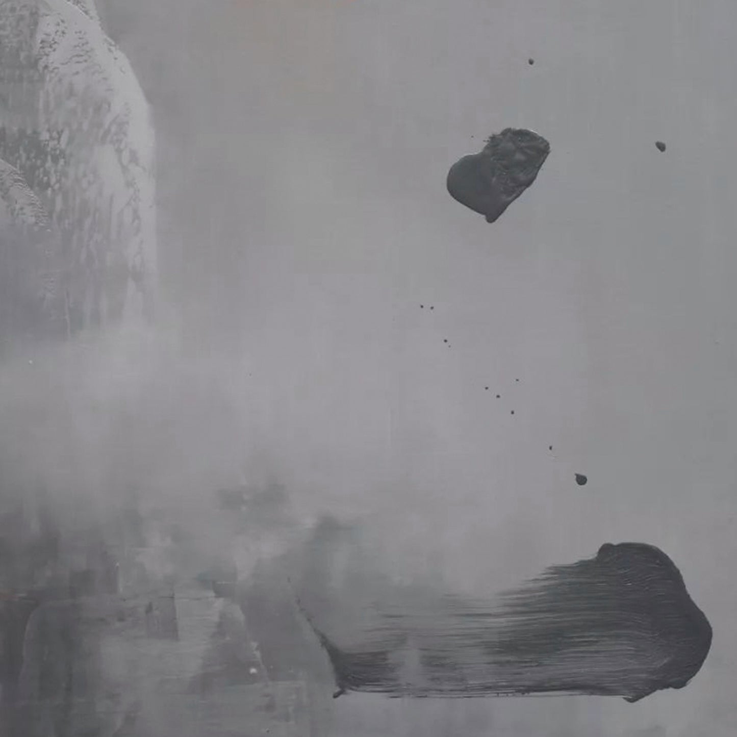 Modern abstract wall art, hand-painted oil painting