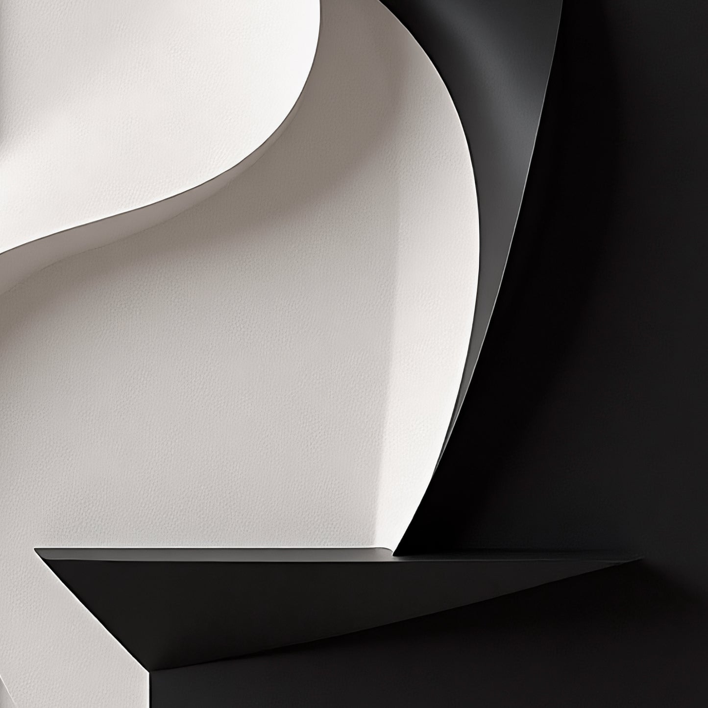 Beige and black Wall Sculptures, 3D Wood Wall Art, Minimalist Wall Hanging Home Decor