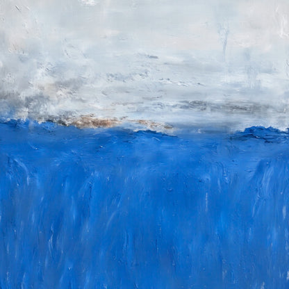 Modern abstract wall art, hand-painted oil painting